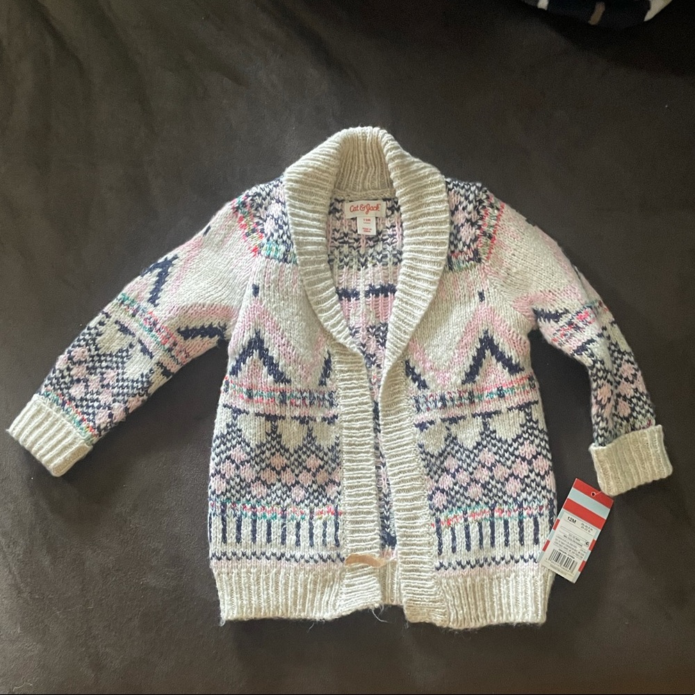 12 M Girls Cardigan